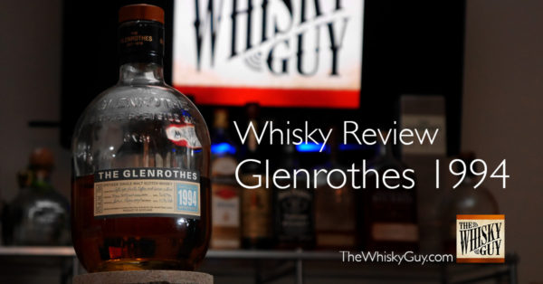 While the wine world is comfortable with vintages, it's rare for whisk(e)y - unless you're talking about Glenrothes. Taste the Glenrothes 1994 with The Whisky Guy