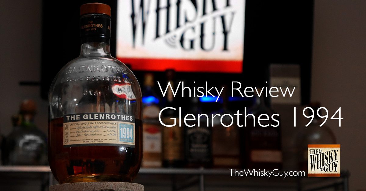 Whisky Review: Glenrothes 1994 Single Malt Scotch