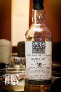 Glen Elgin 18 - a single malt scotch whisky available exclusively from the Single Cask Nation