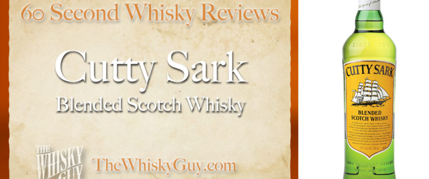60 Second Whisky Reviews #017 – Cutty Sark Blended Scotch Whisky Does that whisky/whiskey belong in your liquor cabinet? Is it worth the price at the bar? Give The Whisky Guy 60 seconds and find out! In just 60 seconds, The Whisky Guy reviews Irish Whiskey, Scotch Whisky, Single Malt, Canadian Whisky, Bourbon Whiskey, Japanese Whisky and other whiskies from around the world. Find more at TheWhiskyGuy.com. All original content © Ari Shapiro - TheWhiskyGuy.com