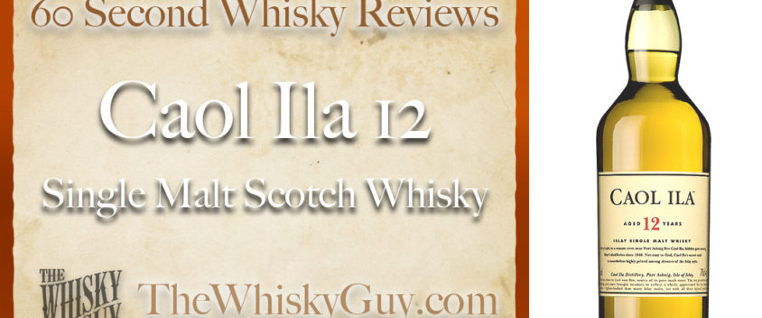 60 Second Whisky Reviews #044 – Caol Ila 12 Single Malt Scotch Whisky Does Caol Ila 12 Single Malt Scotch Whisky belong in your liquor cabinet? Is it worth the price at the bar? Give The Whisky Guy 60 seconds and find out! In just 60 seconds, The Whisky Guy reviews Irish Whiskey, Scotch Whisky, Single Malt, Canadian Whisky, Bourbon Whiskey, Japanese Whisky and other whiskies from around the world. Find more at TheWhiskyGuy.com. All original content © Ari Shapiro - TheWhiskyGuy.com