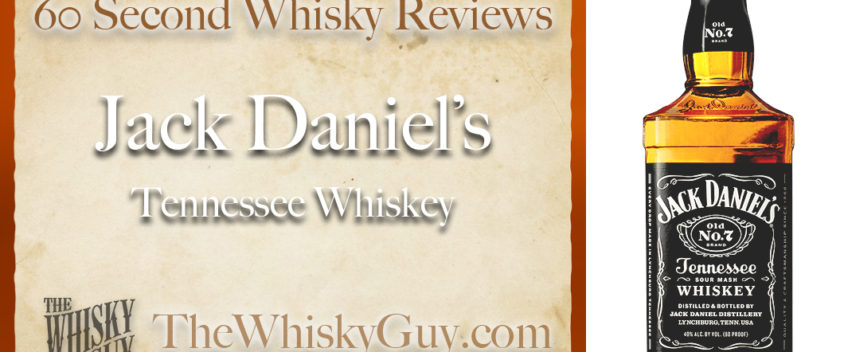 Jack Daniel’s Tennessee Whiskey – 60 Second Whisky Review #055 Does Jack Daniel’s Tennessee Whiskey belong in your liquor cabinet? Is it worth the price at the bar? Give The Whisky Guy 60 seconds and find out! In just 60 seconds, The Whisky Guy reviews Irish Whiskey, Scotch Whisky, Single Malt, Canadian Whisky, Bourbon Whiskey, Japanese Whisky and other whiskies from around the world. Find more at TheWhiskyGuy.com. All original content © Ari Shapiro - TheWhiskyGuy.com