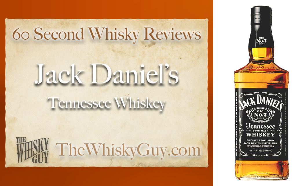 Does Jack Daniel’s Tennessee Whiskey belong in your liquor cabinet? Is it worth the price at the bar? Give The Whisky Guy 60 seconds and find out! In just 60 seconds, The Whisky Guy reviews Irish Whiskey, Scotch Whisky, Single Malt, Canadian Whisky, Bourbon Whiskey, Japanese Whisky and other whiskies from around the world. Find more at TheWhiskyGuy.com. All original content © Ari Shapiro - TheWhiskyGuy.com