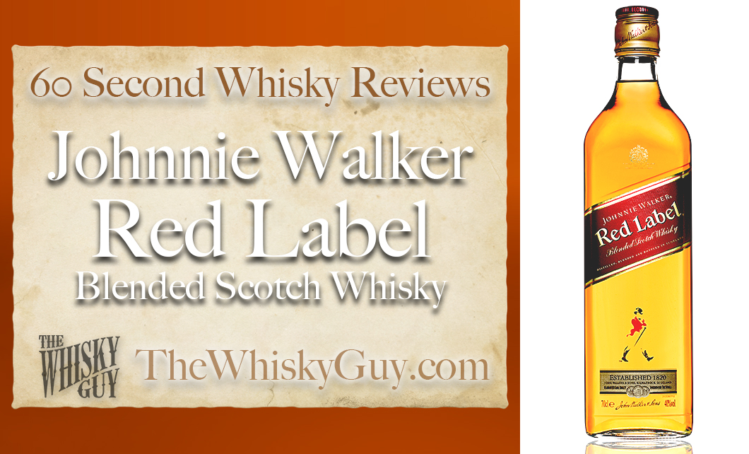 Does Johnnie Walker Red Label Blended Scotch Whisky belong in your liquor cabinet? Is it worth the price at the bar? Give The Whisky Guy 60 seconds and find out! In just 60 seconds, The Whisky Guy reviews Irish Whiskey, Scotch Whisky, Single Malt, Canadian Whisky, Bourbon Whiskey, Japanese Whisky and other whiskies from around the world. Find more at TheWhiskyGuy.com. All original content © Ari Shapiro - TheWhiskyGuy.com