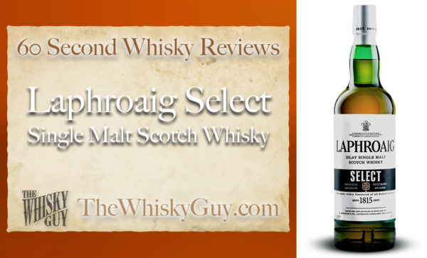 Does Laphroaig Select Single Malt Scotch Whisky belong in your liquor cabinet? Is it worth the price at the bar? Give The Whisky Guy 60 seconds and find out! In just 60 seconds, The Whisky Guy reviews Irish Whiskey, Scotch Whisky, Single Malt, Canadian Whisky, Bourbon Whiskey, Japanese Whisky and other whiskies from around the world. Find more at TheWhiskyGuy.com. All original content © Ari Shapiro - TheWhiskyGuy.com
