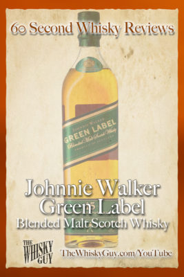 Should you spend your money on Johnnie Walker Green Label Blended Malt Scotch Whisky? Find out in 60 Seconds in Whisky Review #070 from TheWhiskyGuy! Watch and Subscribe at TheWhiskyGuy.com/YouTube