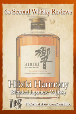 Should you spend your money on Hibiki Harmony Blended Japanese Whisky? Find out in 60 Seconds in Whisky Review #071 from TheWhiskyGuy! Watch and Subscribe at TheWhiskyGuy.com/YouTube