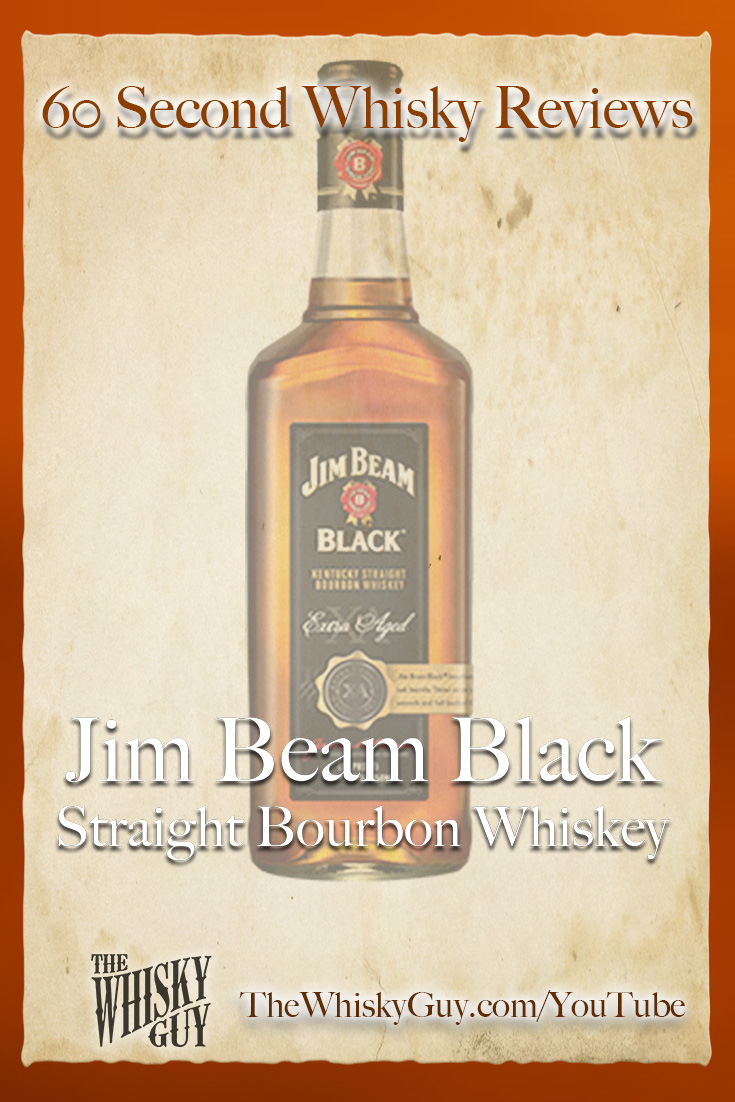 Should you spend your money on Jim Beam Black Straight Bourbon Whiskey? Find out in 60 Seconds in Whisky Review #072 from TheWhiskyGuy! Watch and Subscribe at TheWhiskyGuy.com/YouTube