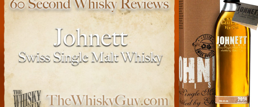 Does Johnett Swiss Single Malt Whisky belong in your liquor cabinet? Is it worth the price at the bar? Give The Whisky Guy 60 seconds and find out! In just 60 seconds, The Whisky Guy reviews Irish Whiskey, Scotch Whisky, Single Malt, Canadian Whisky, Bourbon Whiskey, Japanese Whisky and other whiskies from around the world. Find more at TheWhiskyGuy.com. All original content © Ari Shapiro - TheWhiskyGuy.com