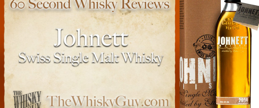The Whisky Guy Podcast #28: 60 Second Whisky Review #079 – Johnett Swiss Single Malt Whisky Does Johnett Swiss Single Malt Whisky belong in your liquor cabinet? Is it worth the price at the bar? Give The Whisky Guy 60 seconds and find out! In just 60 seconds, The Whisky Guy reviews Irish Whiskey, Scotch Whisky, Single Malt, Canadian Whisky, Bourbon Whiskey, Japanese Whisky and other whiskies from around the world. Find more at TheWhiskyGuy.com. All original content © Ari Shapiro - TheWhiskyGuy.com