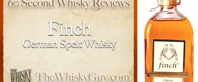 Does Finch German Spelt Whisky belong in your liquor cabinet? Is it worth the price at the bar? Give The Whisky Guy 60 seconds and find out! In just 60 seconds, The Whisky Guy reviews Irish Whiskey, Scotch Whisky, Single Malt, Canadian Whisky, Bourbon Whiskey, Japanese Whisky and other whiskies from around the world. Find more at TheWhiskyGuy.com. All original content © Ari Shapiro - TheWhiskyGuy.com