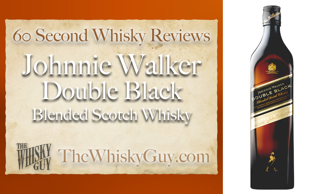 Does Johnnie Walker Double Black Blended Scotch Whisky belong in your liquor cabinet? Is it worth the price at the bar? Give The Whisky Guy 60 seconds and find out! In just 60 seconds, The Whisky Guy reviews Irish Whiskey, Scotch Whisky, Single Malt, Canadian Whisky, Bourbon Whiskey, Japanese Whisky and other whiskies from around the world. Find more at TheWhiskyGuy.com. All original content © Ari Shapiro - TheWhiskyGuy.com