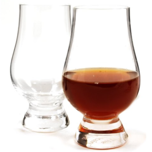 The preferred glass used by The Whisky Guy! The Glencairn glass is non-leaded Scottish crystal with a tulip shape - perfect for taking in all the great aromas of a whisky, be it Scotch, Bourbon, or anything else in the glass. Set of 2. TheWhiskyGuy.com/Shop