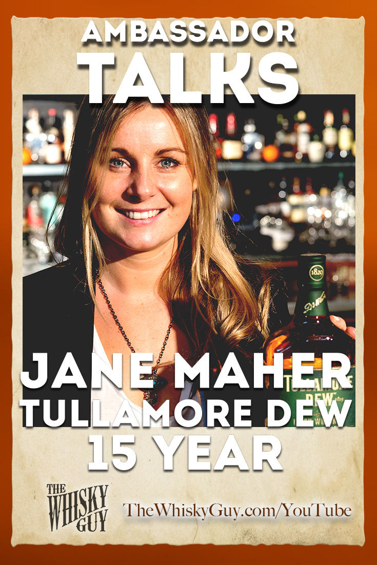 Want to get to know a whiskey? Watch as The Whisky Guy talks to Jane Maher - Western US Ambassador for Tullamore DEW as we taste Tullamore DEW 15 Year Old Irish Whiskey in Episode #003 of Ambassador Talks with The Whisky Guy! Watch and Subscribe at TheWhiskyGuy.com/YouTube